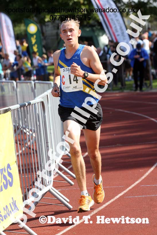 Mens under-17s, Northern Road Relays, Blackpool. Photo: David T. Hewitson/Sports for All Pics